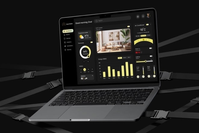 Aura Smart Home Dashboard